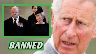 BANNED!🛑Angry Charles banned Zara & Mike from attending any royal event after birthday scandal