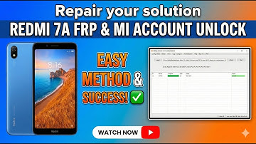 Redmi 7A Frp and mi account unlock free tool no need auth || free file and tool /Repar your solution