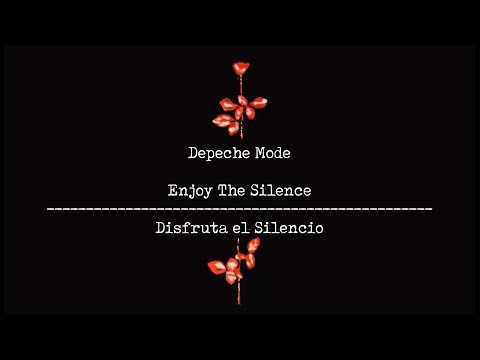 Depeche Mode - Enjoy The Silence - Subtitulada