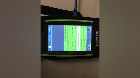 AirCheck G2 Ether Port Test