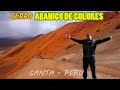 CANTA, NUEVA RUTA &quot;Cerro abanico de colores&quot;