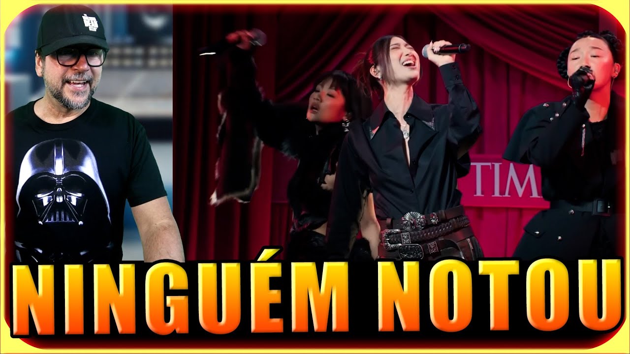 HUNTR/x Kpop Demon HUNTERS Finalmente Canta GOLDEN AO VIVO?