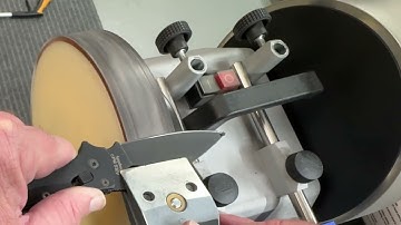 “FPV Sharpening a Spyderco EDC on the Tormek T8 – Razor Edge POV!”