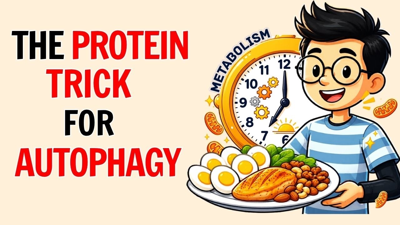 The Protein Trick That Fools Your Body Into Autophagy (No Fasting Required) | Science Explained