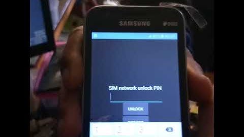 Samsung J1 mini Prime Network Unlock