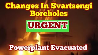 Change In Boreholes Of Svartsengi Geothermal Powerplant, Staff Sent Home, Iceland Volcano Eruption