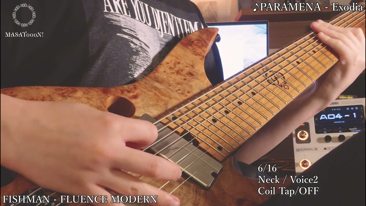 Fishman / Fluence Modern 8 Humbucker : 鋼鉄野郎の六弦研究