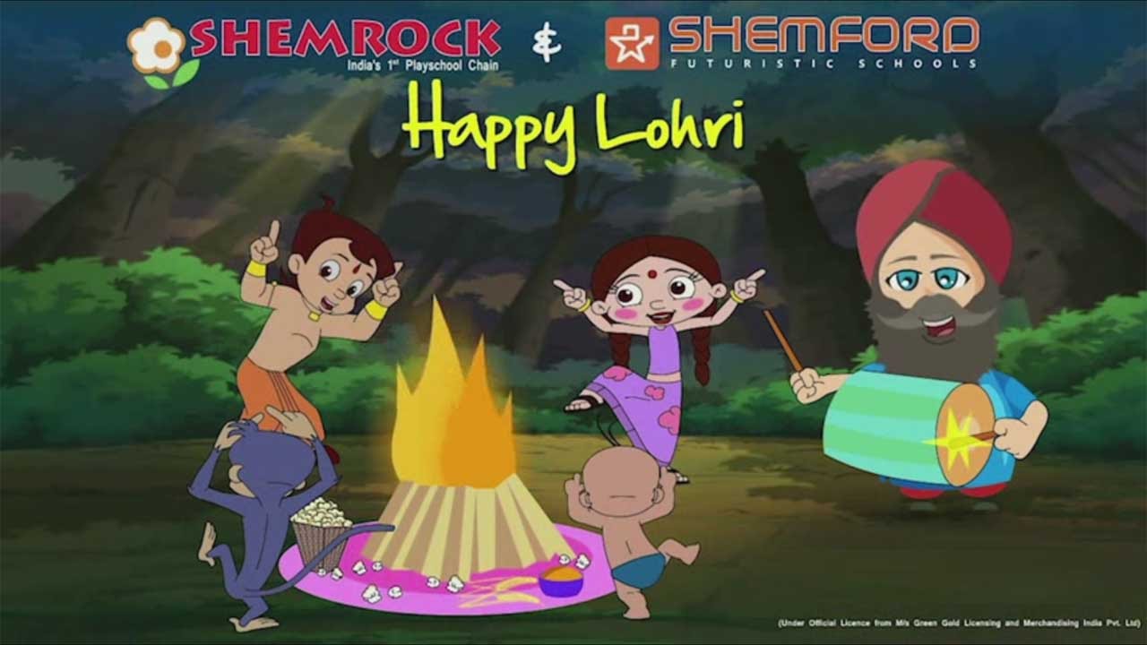 SHEMROCK & SHEMFORD Group of Schools wishes you all a very Happy Lohri!! -  YouTube