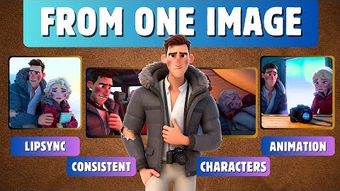 Make 8 Connected AI Scene Images from ONE Image — This AI Is Crazy!