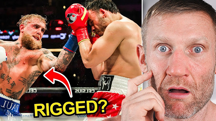 Jake Paul “EASILY” beats Chavez - Fixed?