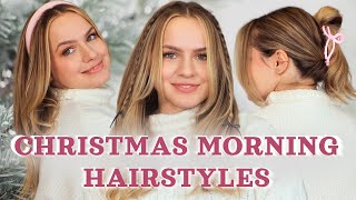 Christmas Morning Hairstyles 2023! She's back!!   KayleyMelissa