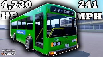 The Most Powerful Transit Bus Ever Made! | Automation The Car Company Tycoon Game & BeamNG.drive