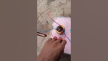 How to 10mm drill machine field coil winding! How to mini drill machine field coil