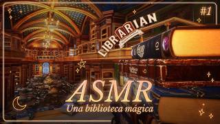 ASMR ✧ ¿Organizamos este desastre de biblioteca? 🪄 Librarian: Tidy Up the Arcane Library #1