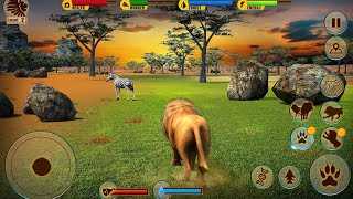 🦁lion vs tiger🐯 Fighting Simulator game download || sehar wali game || sehar Khan ||by tech games|| screenshot 3