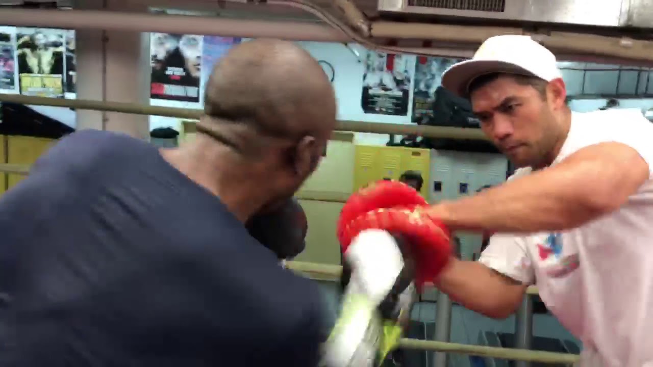 Stephane's Malenou Training @ Mendez boxing Gym NY