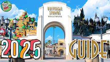 Universal Studios Hollywood RIDES & ATTRACTIONS - 2025 - Los Angeles, California