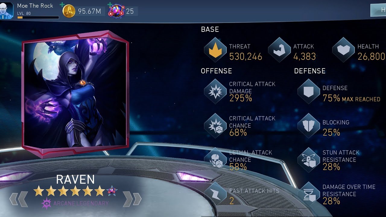 Raven Injustice Mobile Injustice 2 Mobile - Upgrading Raven to 6 Stars - YouTube