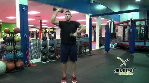 Shoulder press with upright row