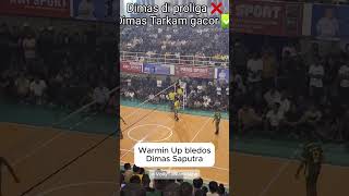 Warming Njedug Dimas Saputra  #volitarkam #highlights #proliga #volleyball #reels #shorts #viral