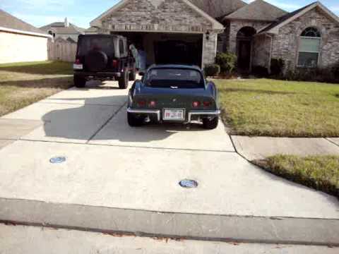 496" Vette idling