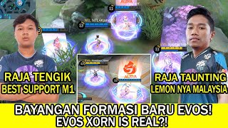 BAYANGAN FORMASI BARU EVOS! LUMINARE LATIHAN BARENG XORN. RAJA TAUNTING JADI SATU TEAM! TAS TAS TAS