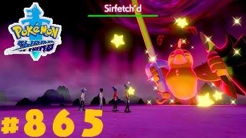 Pokemon Sword Shiny Dynamax Sirfetch