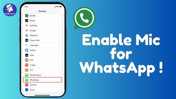 How To Fix “Allow WhatsApp to Access Your Microphone” Error (2025 Guide)