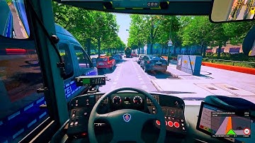 Sunny Day Drive | The Bus 2021| Unreal Engine 5