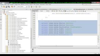 Lesson 4767 Java SEIII: A JInternalFrame calling another JInternalFrame - Customizing Code