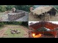 Primitive Technology: Build a Stone House - Full Video