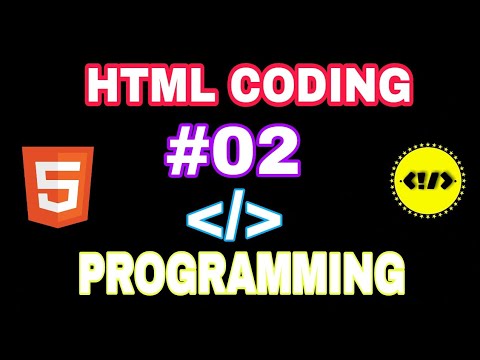 How To Start Html Coding? || Hello World Programme - YouTube