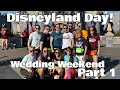 Wedding Weekend Vlog: Part 1 - DISNEYLAND DAY! | Chris & Clay