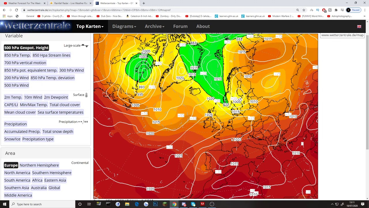 Sahvi's Week Ahead Weather Forecast: 18th To 26th July 2020