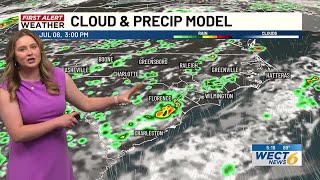 Your First Alert Forecast from Mon. evening, Jul. 7, 2025