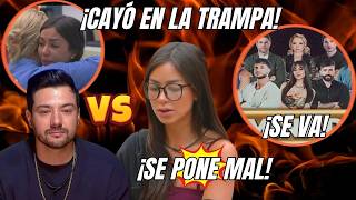 Luis vs Caeli 🔥cae en la trampa⁉️¿quién será el eliminado 14 de LCDLF? En riesgo influencers✈️