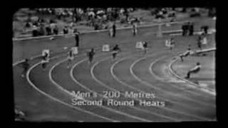 1968 Olympic 200m Second Round