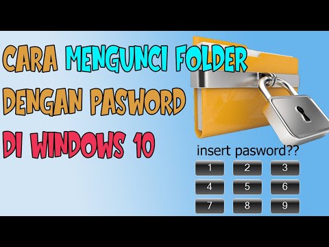 Cara Mengunci Folder