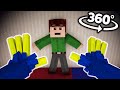 360° Video || YOU'RE HUGGY WUGGY Poppy Playtime (Minecraft VR)