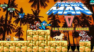 #MegaMan Mega Man V  NES ULTIMATE GUIDE  ALL Stages, ALL Bosses, ALL Secrets, 100%!