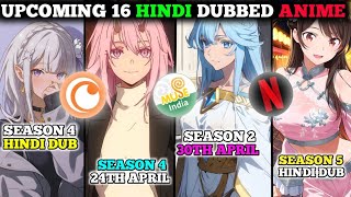 Top 16 Upcoming Hindi Dubbed Anime In Spring Lineup | Hindi Dubbed Anime | AF EMPIRE screenshot 4