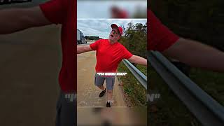 Driver Hits Biker Mid Ride 😳