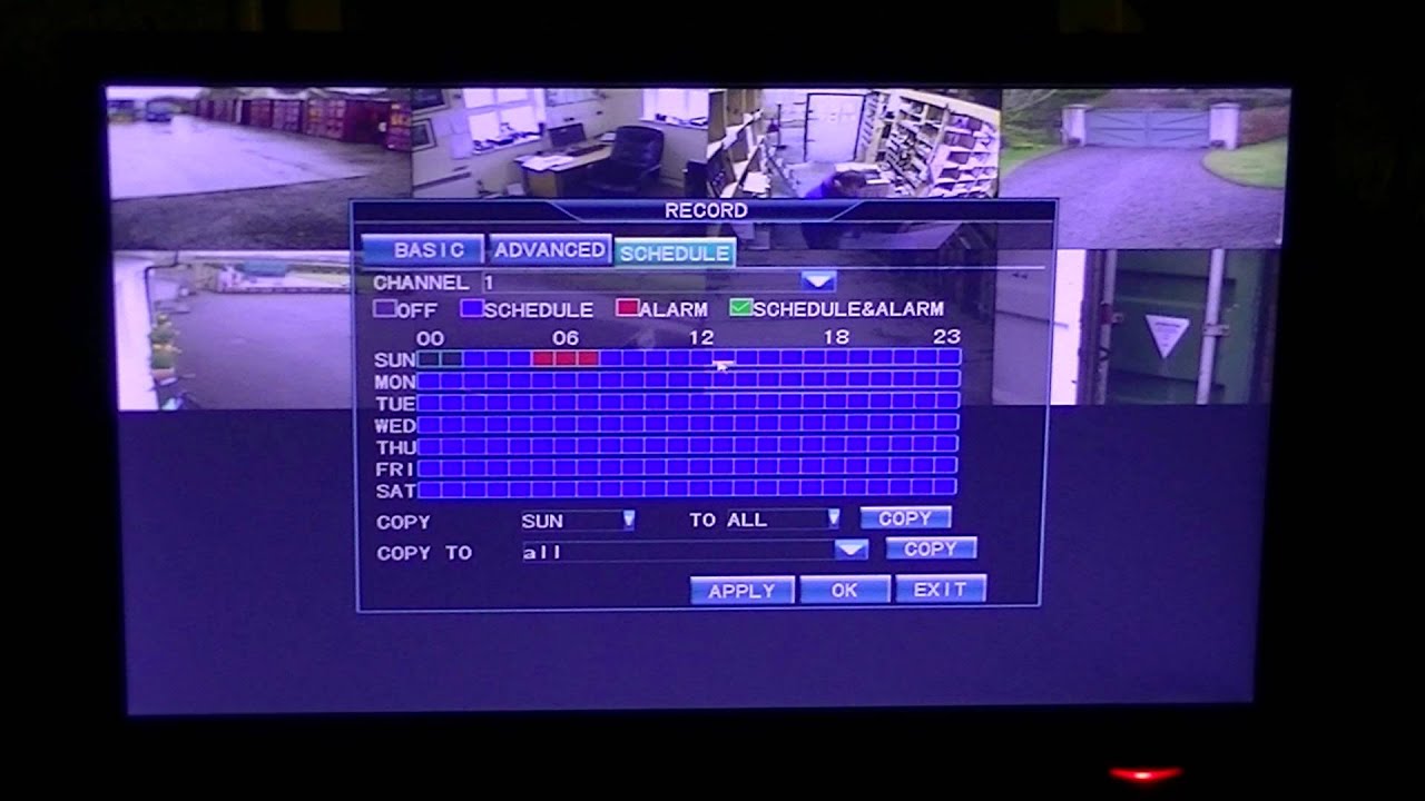 16 Channel DVR Recording Functionality YouTube