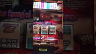 Jackpot $1200 handpay Star spangled sevens! screenshot 5