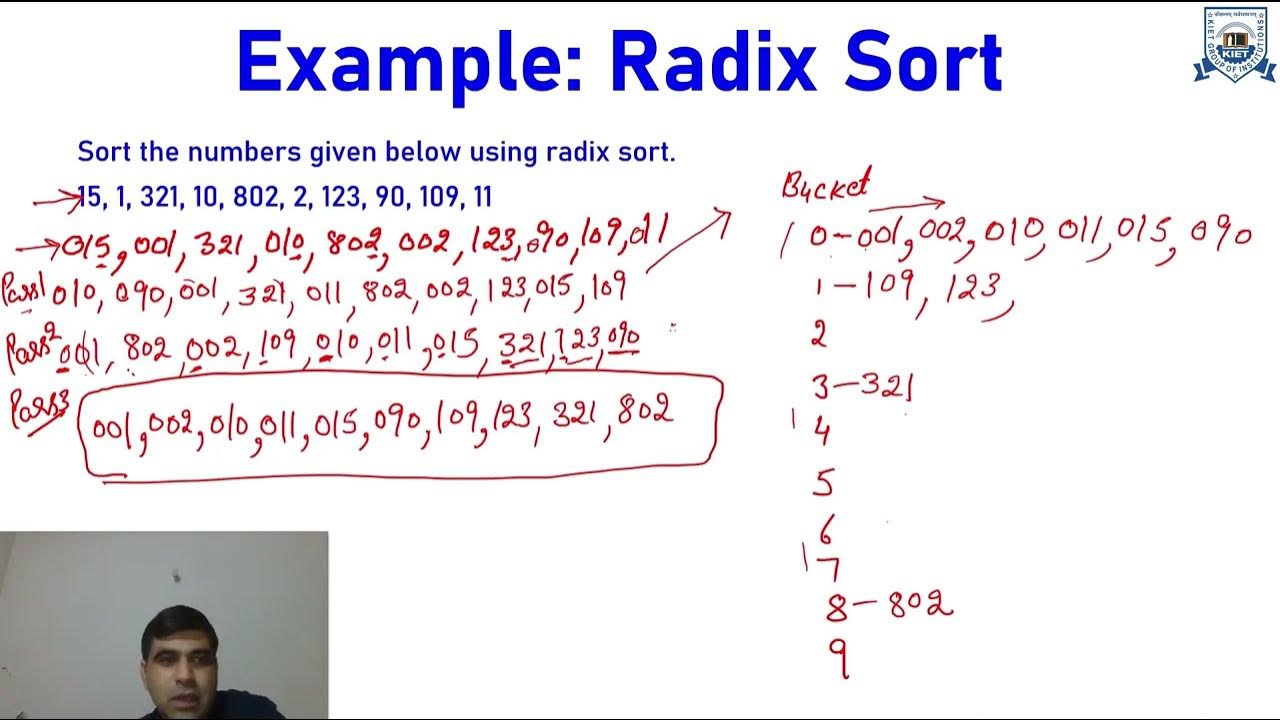 L - 30 | Unit - 3 | Radix Sort | Data Structures - YouTube