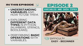 Celebrity Episode 2: Variables and Data Types - Droogipedia Wealth