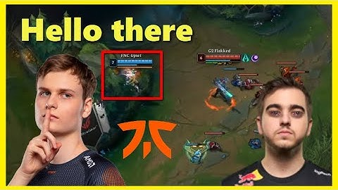 Upset suprises G2 Flakked with a Solokill