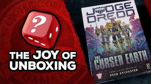 The Joy of Unboxing: Judge Dredd The Cursed Earth