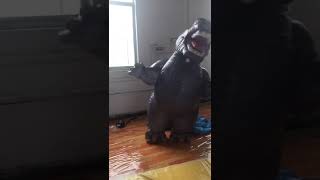 Inflatable Godzilla Costume