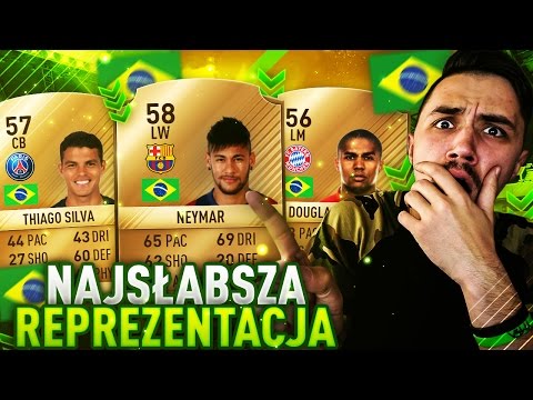 NAJSLABSZA MOZLIWA REPREZENTACJA BRAZYLII! / FIFA 17 / DEV - NAJSLABSZA MOZLIWA REPREZENTACJA BRAZYLII! / FIFA 17 / DEV